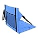 Focket Sedile da Stadio Portatile Pieghevole, Sedile da Stadio, Cuscino da Picnic, da Esterno per Spiaggia(Blue)