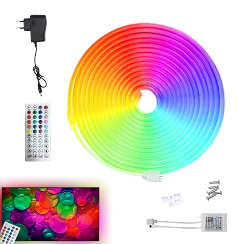 Bande LED de 5 mètres avec télécommande ruban flexible et réglable haute luminosité