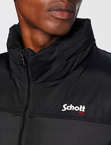 Schott Nyc Utah, Giacca Uomo, Nero, M - 4