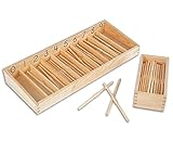 Betzold - Stäbchen-Box - Lernmaterial Mathematik Kinder Montessorischule Lehrmittel Montessori-Pädagogik