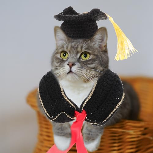Disfraz de Graduación para Perros Pequeños Talla M miniatura 3