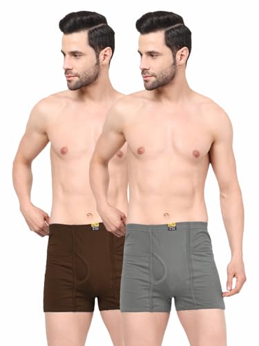 Image of Digsel Men 100% Cotton Inner Elastic Packet Trunks