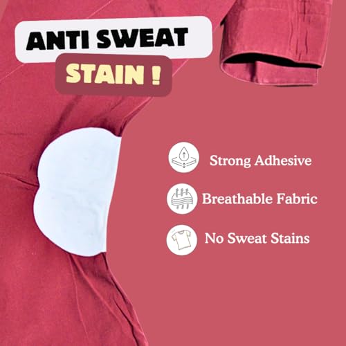 Image of Bitamin Underarm Sweat Pad for Women & Men | Invisible Armpit Sweat Pads | Summer Bridal Essentials Items | underarm pads for Women Blouse | Prevent Stain | Gel Technology to Control Odour (10 Pads)