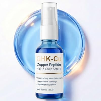ghk-cu scalp serum purchase MOST EFFECTIVE Scalp Serum Hair Growth Factor 5% GHK-CU Copper Peptide  Rosemary main image 0