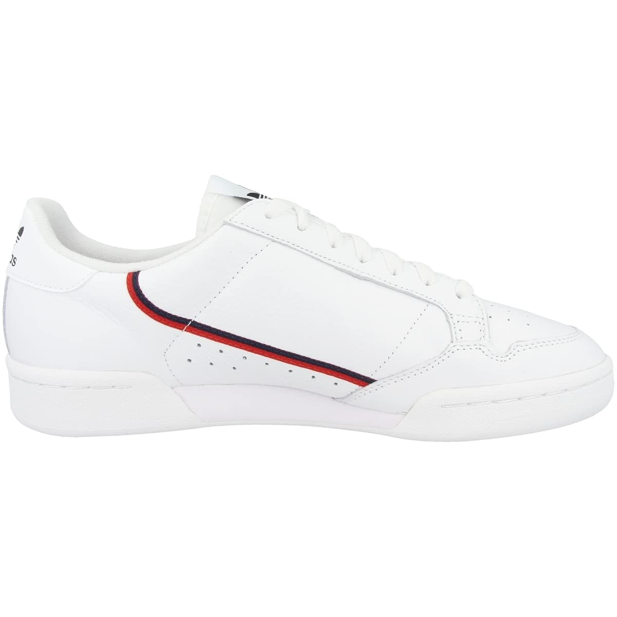 adidas Continental 80, Herren Fitnessschuhe, Weiß (Ftwbla/Escarl/Maruni 000), 44 2/3 EU