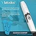 KETO-DOC Advanced Ketone Blood Meter Testing Kit to Monitor Your Ketosis Levels, Includes 10 Ketone Test Strips, 10 Ketone Lancets