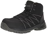 Propét Men's Traverse Work Waterproof Boots, Black, 14 X-Wide US