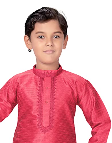 Image of BABA AND BABY Ethnic Wear Kurta Pyjama Set for Kids