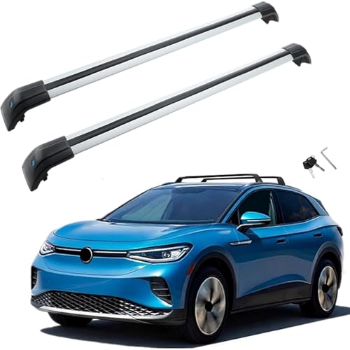 MotorFansClub Lockable Heavy Duty Aluminum Cross Bars Roof