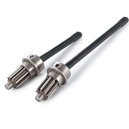 Que-T Front CVD Axle Shaft Set Portal Drive Input Gear for 1/10 RC TRX-4 - Thumbnail 3