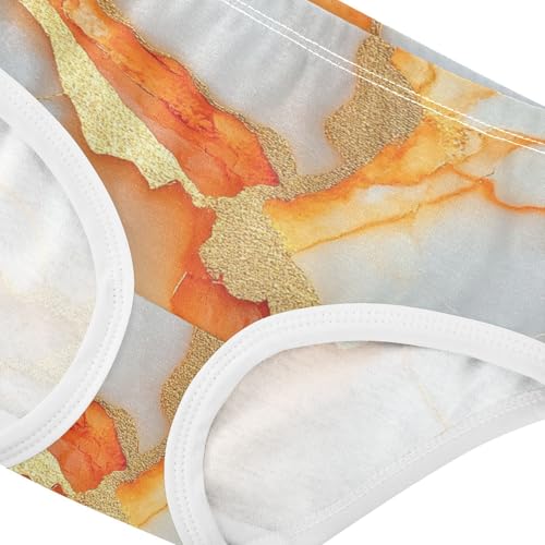 Cotton Briefs Soft Panties Organic Cotton Toddler Underwear for Baby Girls in Sizes 2T-8Y4