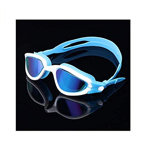 Preisvergleich Produktbild fyhtydsr Sommer-Schutzbrille-Erwachsene Schutzbrille-große Kasten-wasserdichte Schwimmen-Glas-Silikon-Mischfarben-ju... Gläser