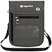 RFID Blocking Passport Holder Travel Neck Pouch Neck Wallet for Women & Men to Keep Your Cash and documents Safe