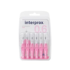 Interprox Interdentale borstels roze nano 6 stuks, verpakking van 3 (3 x 6 stuks)