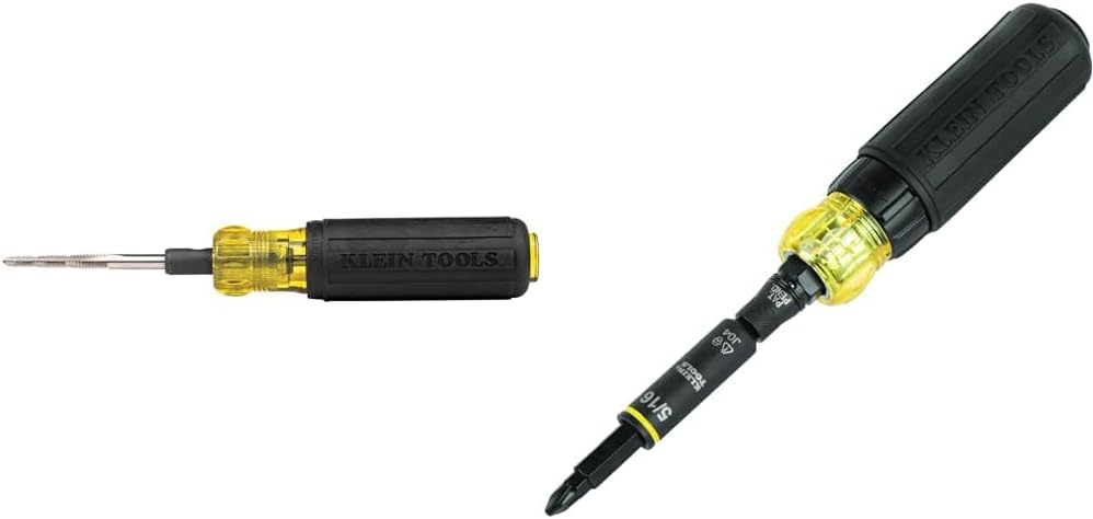 Klein Tools 6-in-1 Tapping Tool Bundle with 11-in-1 Ratcheting Screwdriver/Nut Driver