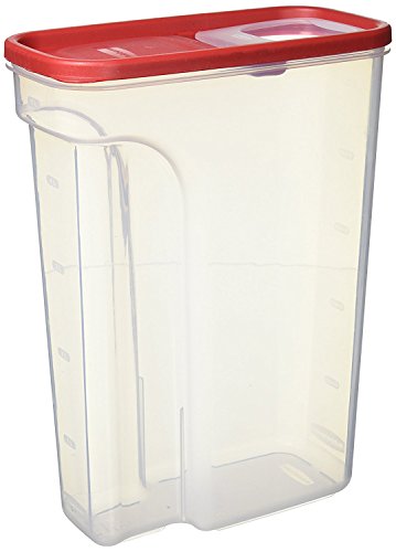 Rubbermaid Flip Top Cereal Keeper, Modular Food Storage Container, 3 Pack, (2) 22-Cup (1) 18-Cup #TOP3