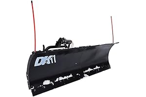 DK2 Universal 88-Inch x 26-Inch Receiver Hitch Snow Plow