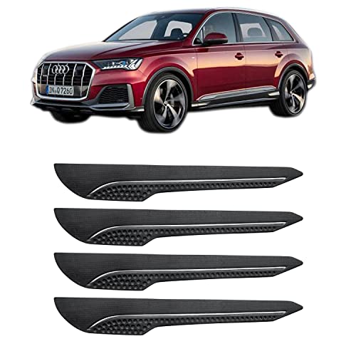 Image of AOSIS-Car Bumper Protector /Bumper Guard for Audi Q7 with Single Chrome Stripe (4-Pcs)
