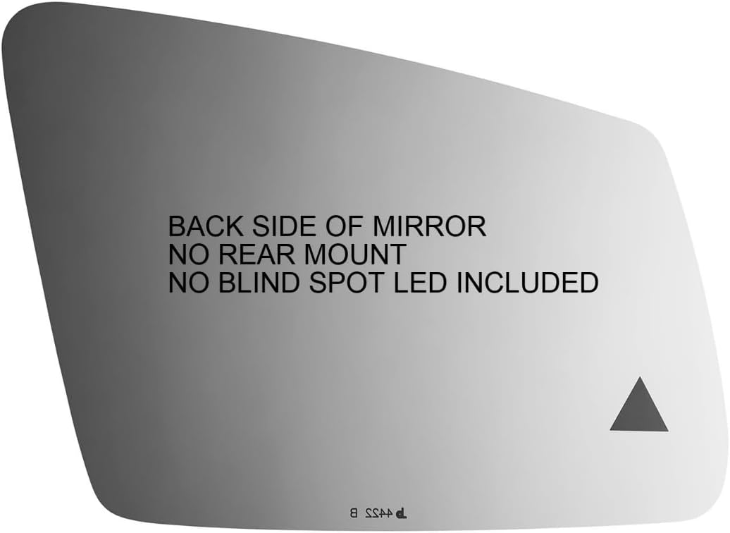 10-13 Mercedes S Class Left Driver Mirror Glass Lens Models w/Blind Spot Detection. w/Adhesive USA. Alternative Direct Fit Over Glass for Heated Auto Dimming Type Mirrors. See Details