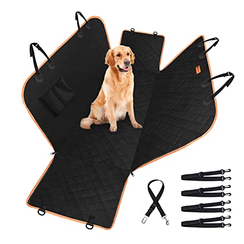 Siivton Housse Voiture Chien/Chat Housse de siège pour Chien Voiture Universelle Imperméable! Tapis de Protection pour Chien Tapis de Coffre Voiture pour Voitures et VUS, 150 x 137 cm Cover
