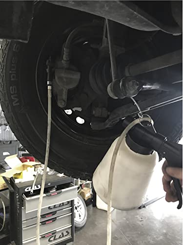 CLAS Equipements OP 0053BL Purgeur Pneumatique par Aspiration-Vidange du Bocal de Liquide Circuit de Freinage-Adaptateur Vis de Purge