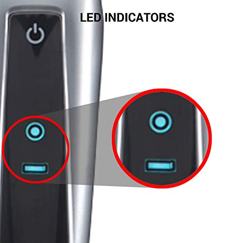 Image of SYSKA HT3052K /02 Corded & Cordless Ultra groom Pro Styling Kit Runtime: 50 Min Trimmer for Men (Silver Black)