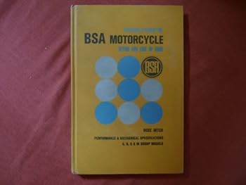 Hardcover BSA Motor Cycle Repair and Tune-up Guide Book