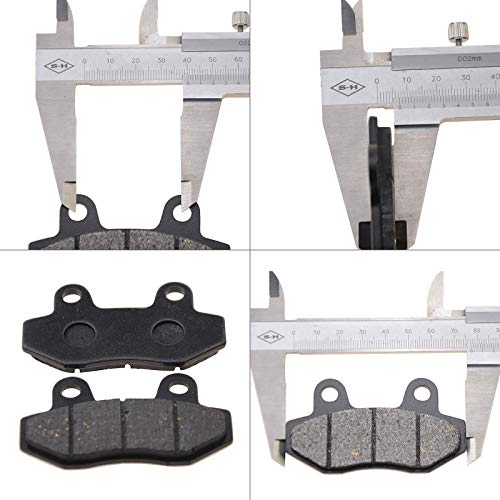 GOOFIT Moto éTrier De MaîTre Cylindre De L'Ensemble De Frein ArrièRe Avec Plaquettes De Frein Remplacement Pour 50cc 70cc 90cc 110cc 125cc ATV Moto cross - Image 8