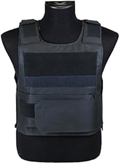ThreeH Airsoft Tactical Vest Adjustable Training Vest Lightweight Protective Outdoor Vest(Large Size)
