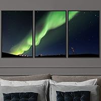 3 Piece Framed Canvas Wall Art Astronomy & Space Canvas Prints Home Artwork Decoration for Living Room,Bedroom - 16