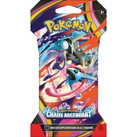 Pokémon Booster ME04 Chaos Ascendant - 10 Cartes Méga-Évolution en Français |