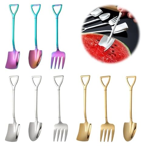 YNR Stainless Steel Shovel Spoon Set Cover