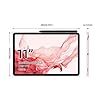 Samsung-Galaxy-Tab-S8-con-cargador--Tablet-de-11-8GB-RAM-128GB-Almacenamiento-5G-Android-12-Rosa-Version-espanola