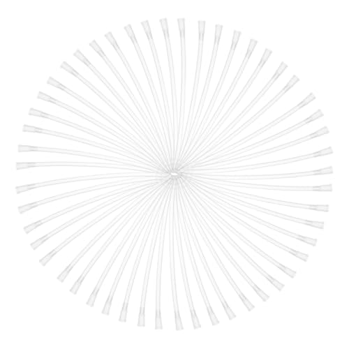 Parliky 100pcs Baby Bird Parrot Tubes Hose for Baby Birds Feeder Supplies for Budgies Cockatiels and Small Parrots