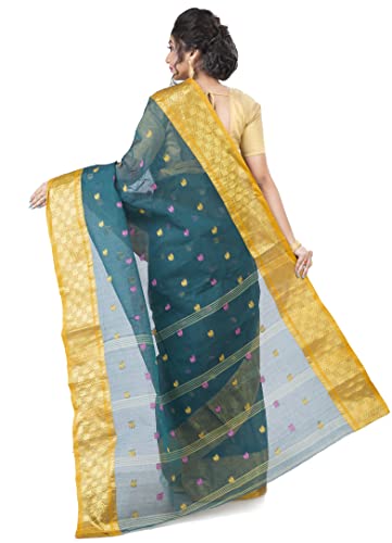 Image of Woven Tangail Pure Cotton Saree