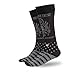 Buck Wear in God We Trust Socks, Black, Men's 9-15