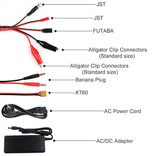FancyWhoop B6 V3 Lipo acculader 80 W 6 A RC batterij balanceerontlader voor LiPo Li-ion levensduur NiCd NiMH LiHV PB Rc… - Afbeelding 5