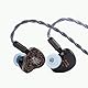 LINSOUL Kiwi Ears Astral In-Ear-Monitor, 1DD+6BA Hybrid-Ohrhörer, HiFi-Studio-Aufnahme- und Mischkopfhörer, Tragbare Gaming-IEMs für Professionelle Musikingenieure und Audiophile (Gelb)