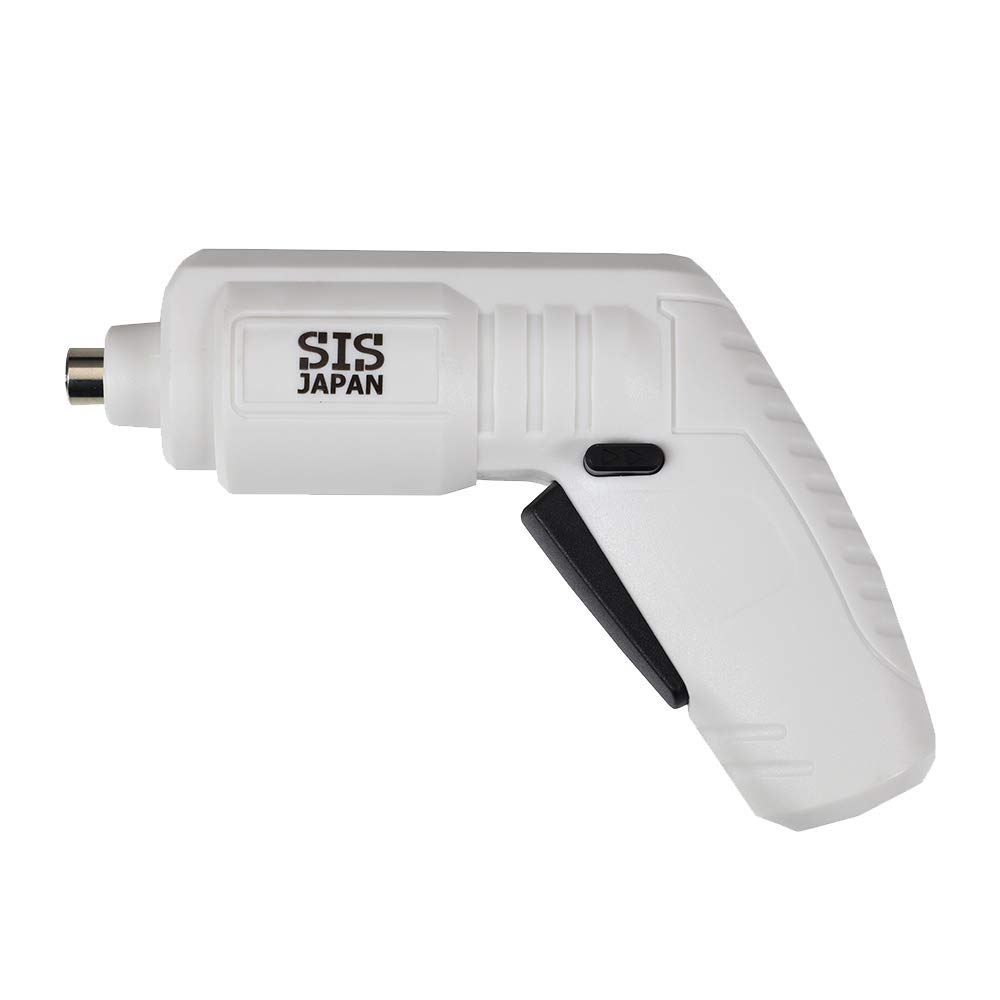 USB充電式 電動ドライバー ホワイト [CSD3000-WH] SIS 充電式 電動ドリル コンパクト 小型