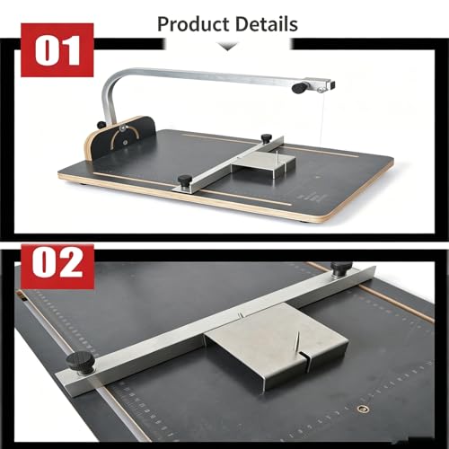 Machine de coupe pour mousse à angle réglable avec kit d'outils de découpe polystyrène DIY - 7