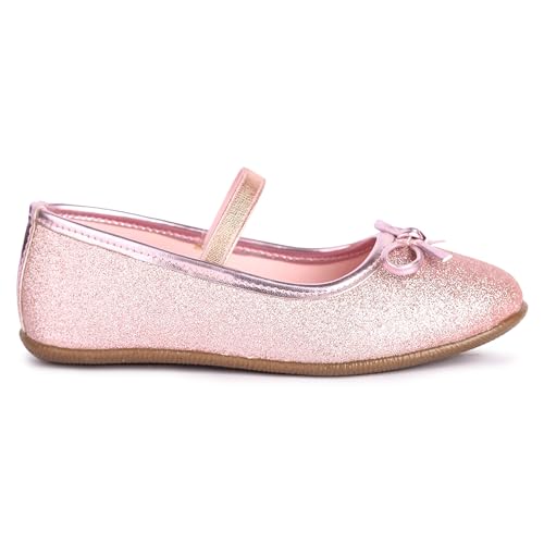 Image of Girl's Stylish Ballerinas, White, 24