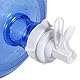 Wasserspender Ventil Kunststoff Spigot Wasser Flasche Ersatz Top Ventil Wasserhahn Fast Flow Wasser Auslauf weiß