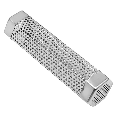 Tubo Para Ahumar - Tubo Para Barbacoa De Acero Inoxidable Para Parrilla De Pellet, Difusor De Humo De Alta Eficiencia | Accesorio De Parrilla Ideal Para Barbacoa Dee Garden, Camping Y Cocina Al Aire L