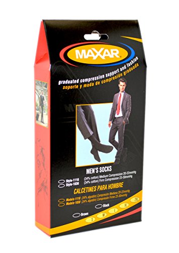 Image of MAXAR Men's Trouser Support Socks - Medium Compression