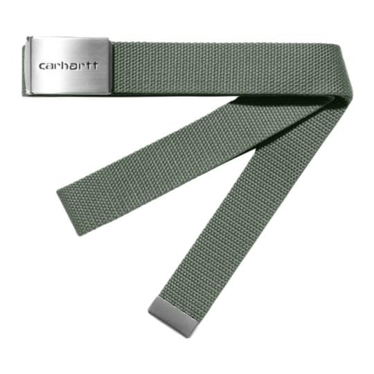 CARHARTT WIP Clip Belt Chrome - Park Green, Grün (Park Green), Einheitsgröße
