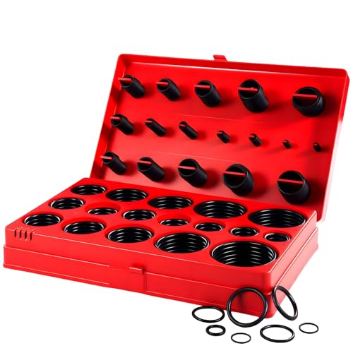 Kit de junta tórica métrica con 419 anillos de nitrilo universal