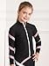 easyforever Kids Girls Athletic Workout Jacket Contrast Color Zipper Yoga T Shirt Sport Long Sleeve Pink 16 Years