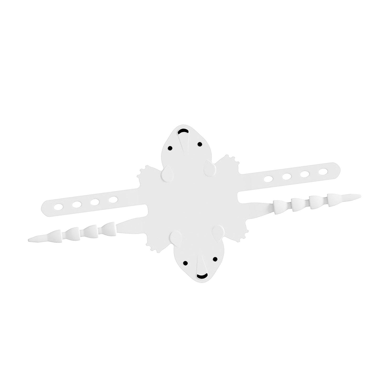 Buxuaaaa White Door Silences Cushions Padded Latches Covers Noise Control Latches Covers For Quiet Environment In Homes Offices & Nurseries Quiet Door Closing