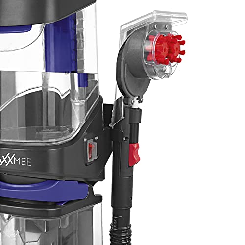 MAXXMEE Vloer- en stofferingsreiniger voor tapijten, harde vloeren en meubels | voor het opfrissen en reinigen, incl. tapijtshampoo | korte droogtijd dankzij heteluchtfunctie, 2 roterende borstels, - Image 5