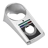 SHMTOOL Compteurs de vitesse Tableau de bord couvercle de moto chromé pour Harley softail Heritage flst standard fxst 1986 1990, Electra glide fl 1968 1980